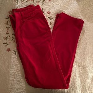 Red Corduroy Jeans